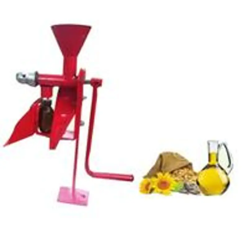 Economy Range Hand Operated Oil Expeller Machine, MS Body